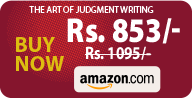 The Art of Judgment Writing Book